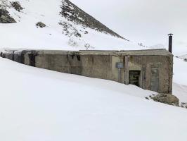 Ligne Maginot - PAS DU ROC - (Ouvrage d'artillerie) - Station haute du téléphérique / Entrée munitions de l'ouvrage 
