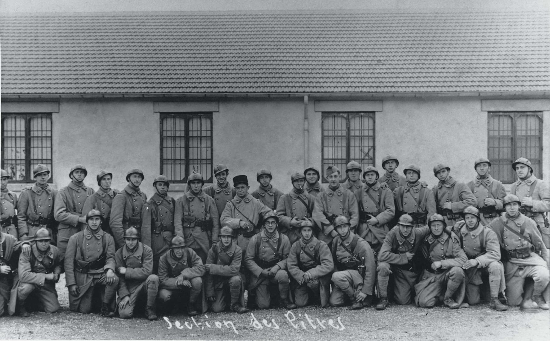 Ligne Maginot - ISING (FERANGE) - (Camp de sureté) - Les recrues au camp d'Ising - Férange en 1937
'Section des litres'