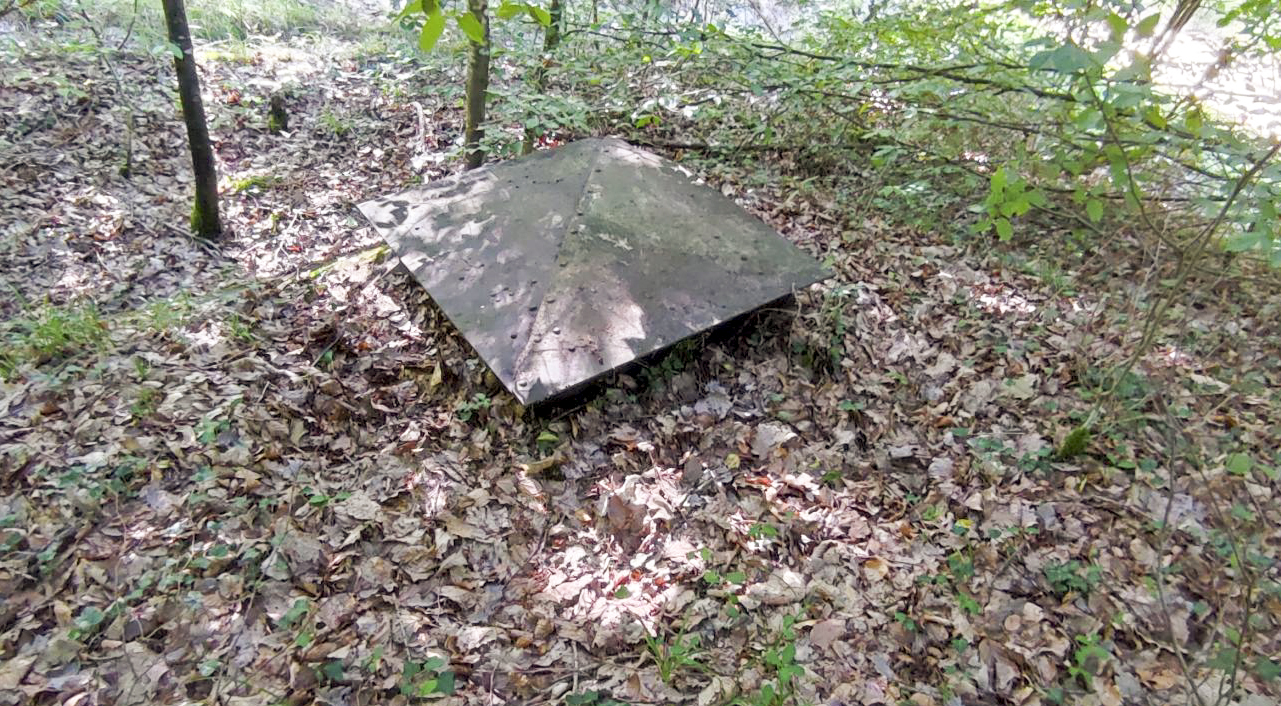 Ligne Maginot - GR1 - (Chambre de coupure) - Le puits d'accès