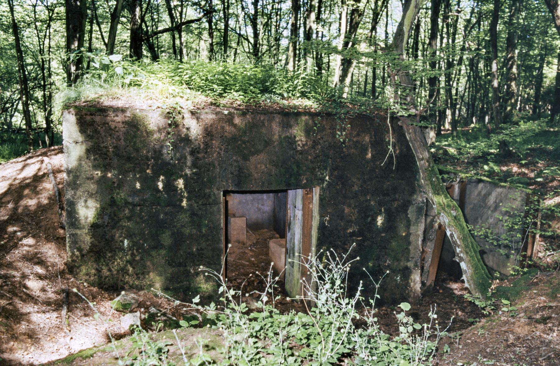 Ligne Maginot - CB118-C - OBERHEIDE 02 - (Blockhaus pour canon) - L'entrée du matériel