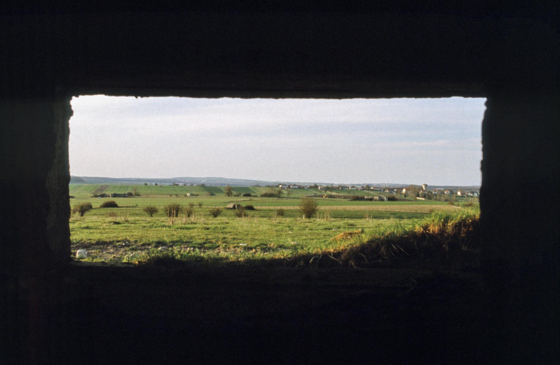 Ligne Maginot - REBBERG - (Blockhaus pour arme infanterie) - Vue vers Barst