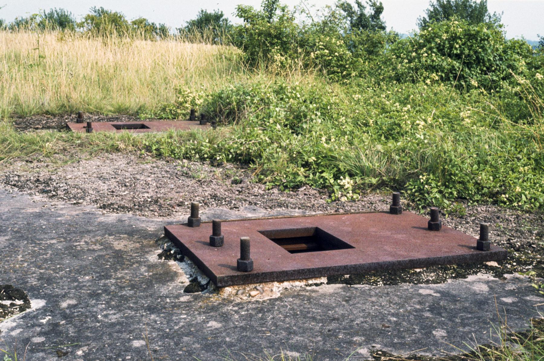 Ligne Maginot - REBBERG 1 - (Observatoire d'artillerie) - L'observatoire blindé