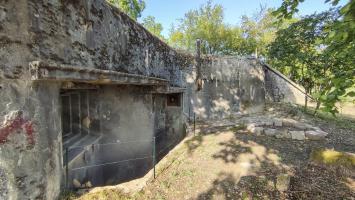 Ligne Maginot - 22/3 - GERSTHEIM - (Casemate d'infanterie - Double) - Façade de la chambre de tir Sud