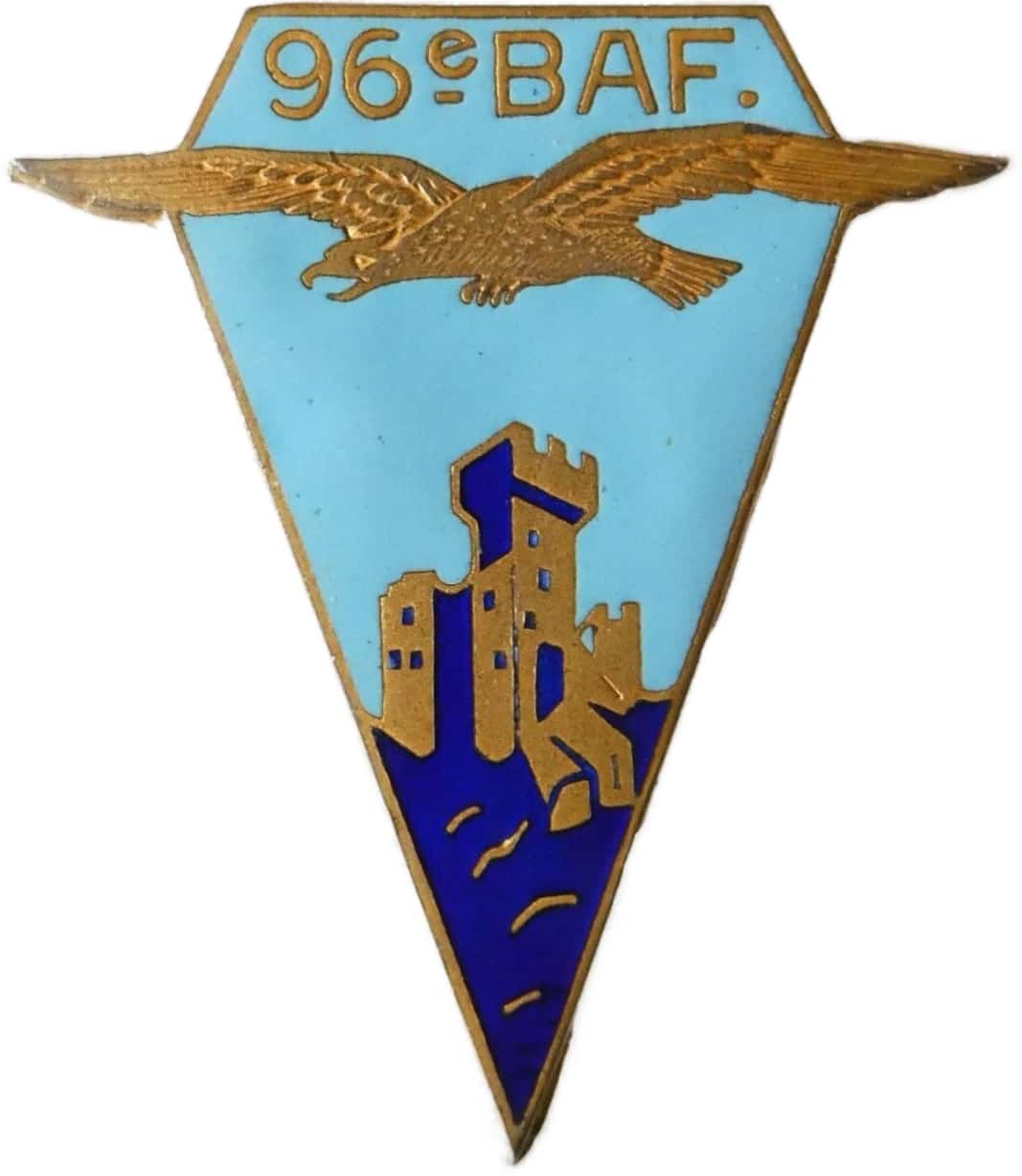 Insigne du 96° Bataillon Alpin de Forteresse (BAF)