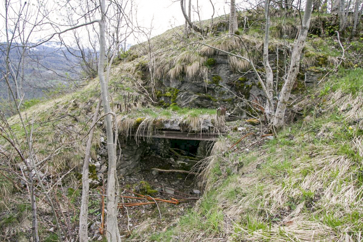 Ligne Maginot - PLANAY - (Blockhaus pour arme infanterie) - Le bloc actif inachevé