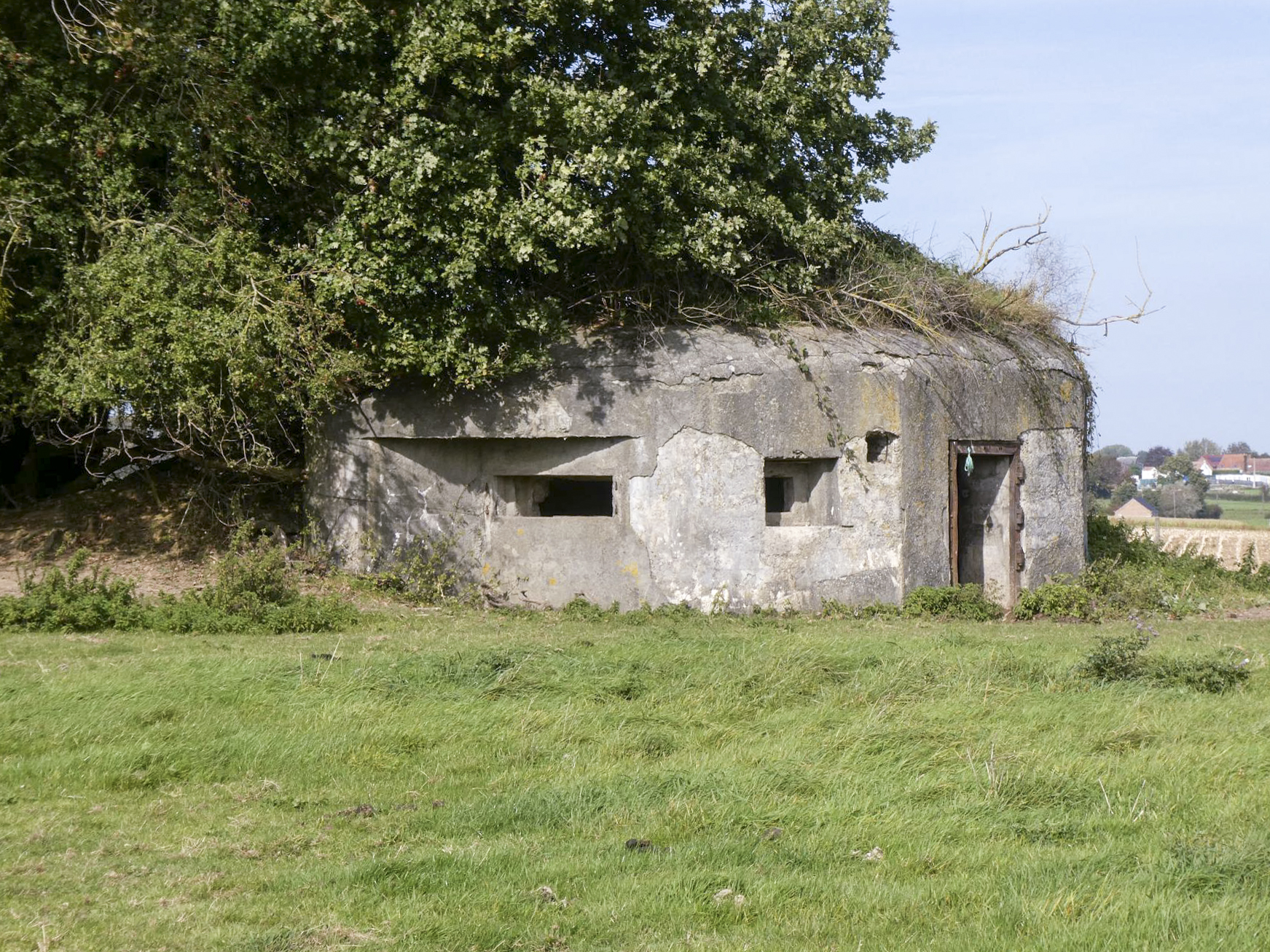 Ligne Maginot - B577 - LE GROS CHENE - (Blockhaus pour canon) - 