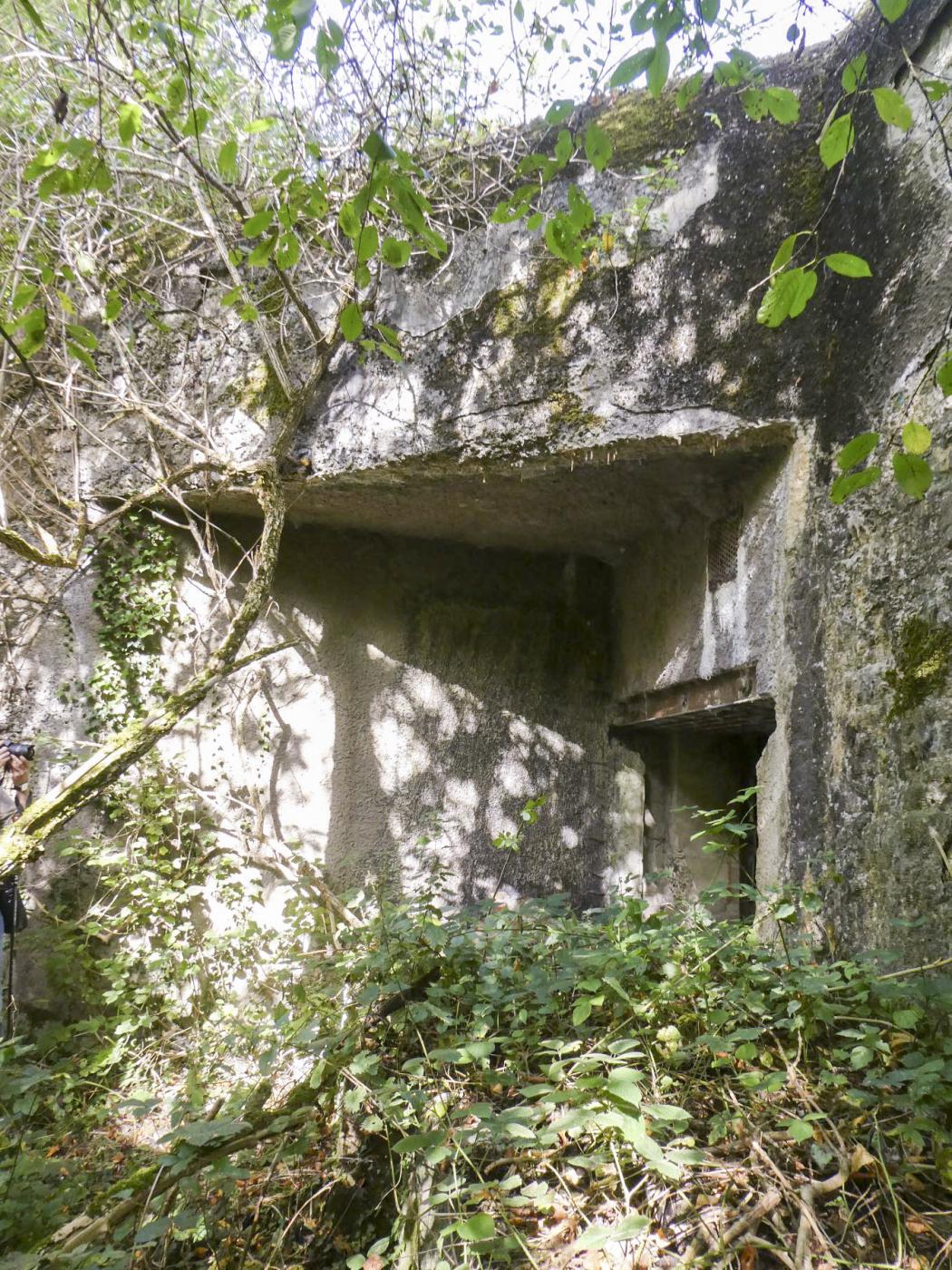 Ligne Maginot - ELESMES - (Blockhaus lourd type STG / STG-FCR - Double) - L'entrée des hommes