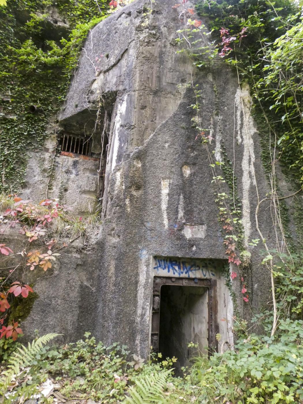 Ligne Maginot - A19 - FORT DE MAULDE - (Observatoire d'artillerie) - Entrée inférieure