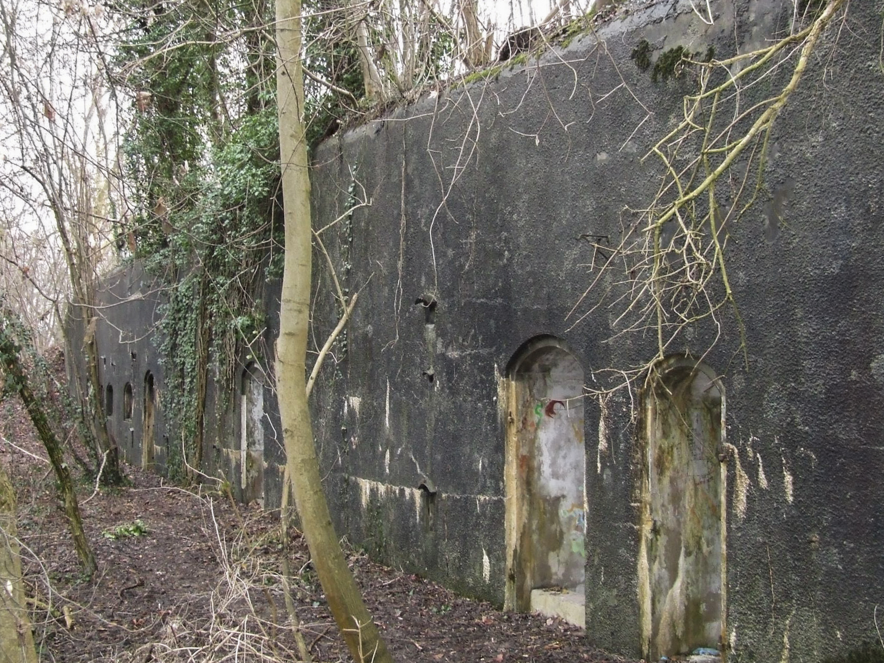 Ligne Maginot - ANNEXE DE FORT UHRICH (II/155° RAP) - (Position d'artillerie préparée) - L'abri des artilleurs.