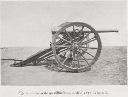 Ligne Maginot - Canon de 90 mm Modèle 1877 De Bange - 