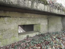 Ligne Maginot - FINNHAAG 1 - (Blockhaus pour canon) - L'embrasure pour un canon anti-char.