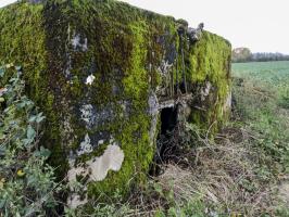 Ligne Maginot - IMMEREN 4 - (Blockhaus pour arme infanterie) - La façade