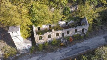 Ligne Maginot - AGAISEN - (Casernement) - Le casernement avec le transformateur