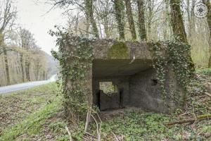 Ligne Maginot - DBO4 - (Blockhaus pour canon) -  Vue arrière