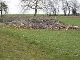 Ligne Maginot - 57L - (Chambre de coupure) - L'emplacement de la chambre de coupure, noyée sous les gravats