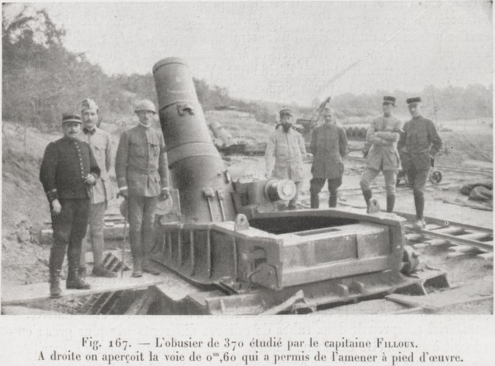 Mortier de 370 mm Filloux 