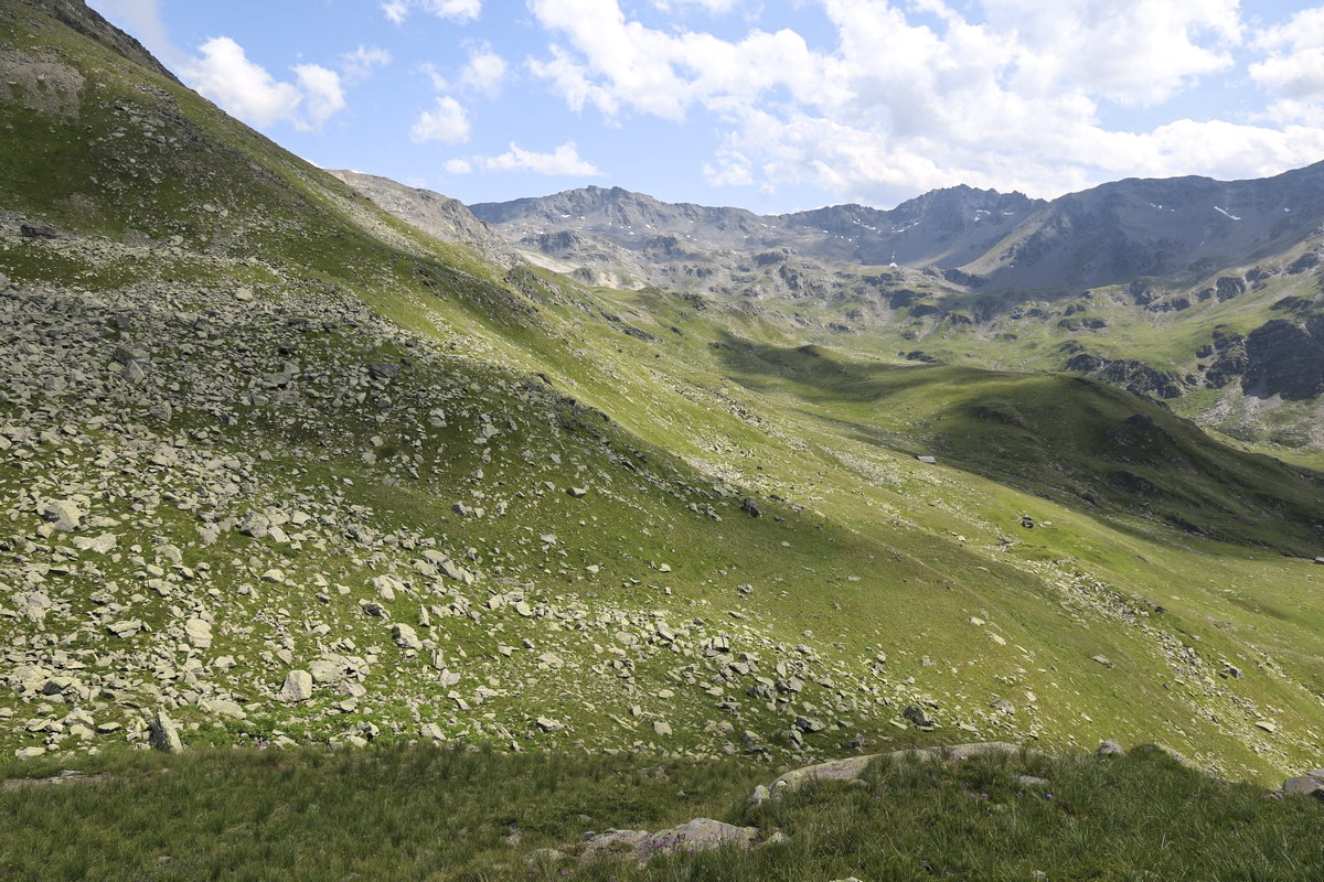 Ligne Maginot - COTE 2415 - (Blockhaus pour arme infanterie) - Plan feu du créneau sud, le Vallon de la Neuvache