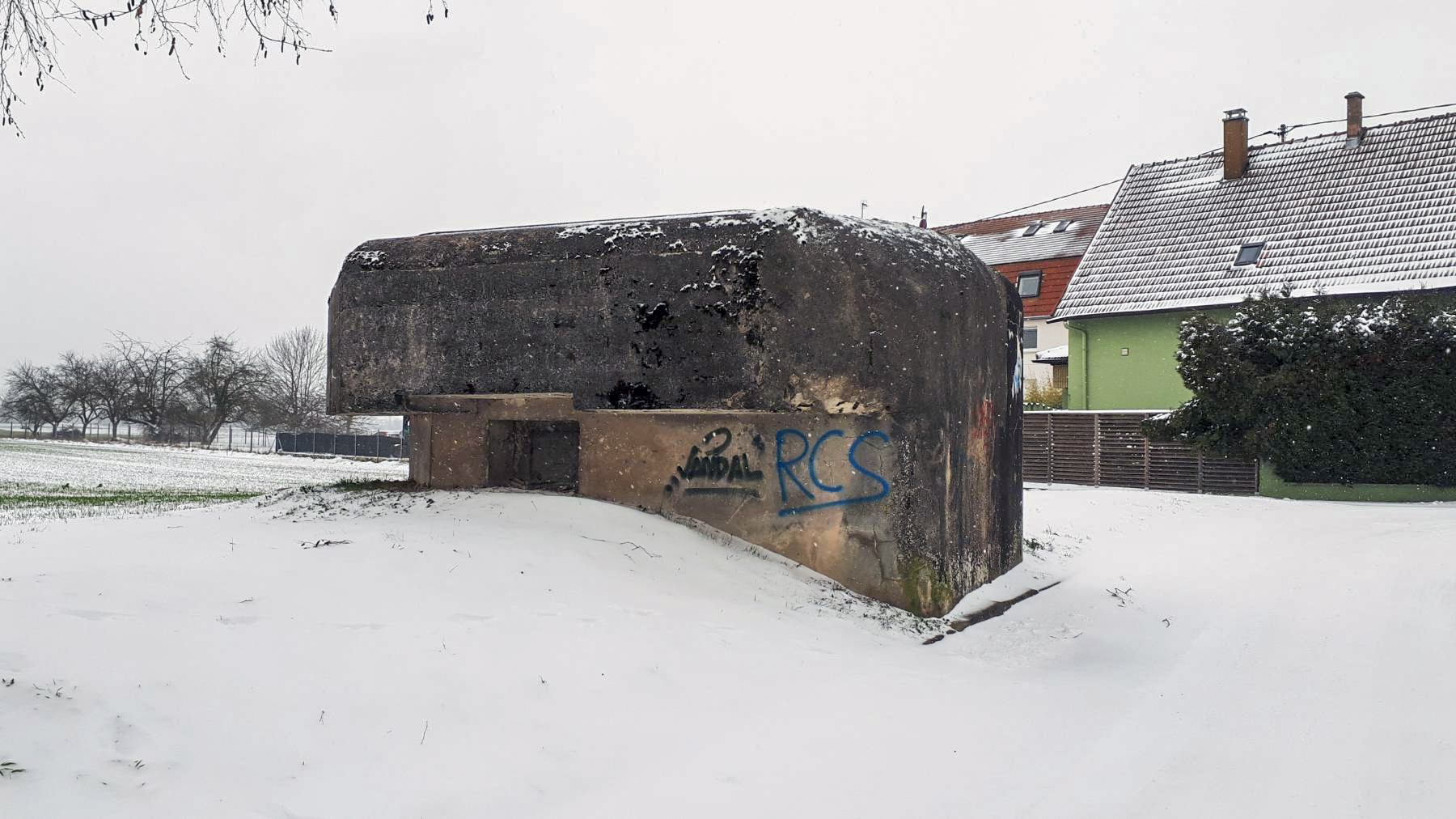 Ligne Maginot - SILWILLIGEN 1 - (Blockhaus pour arme infanterie) - Créneau latéral