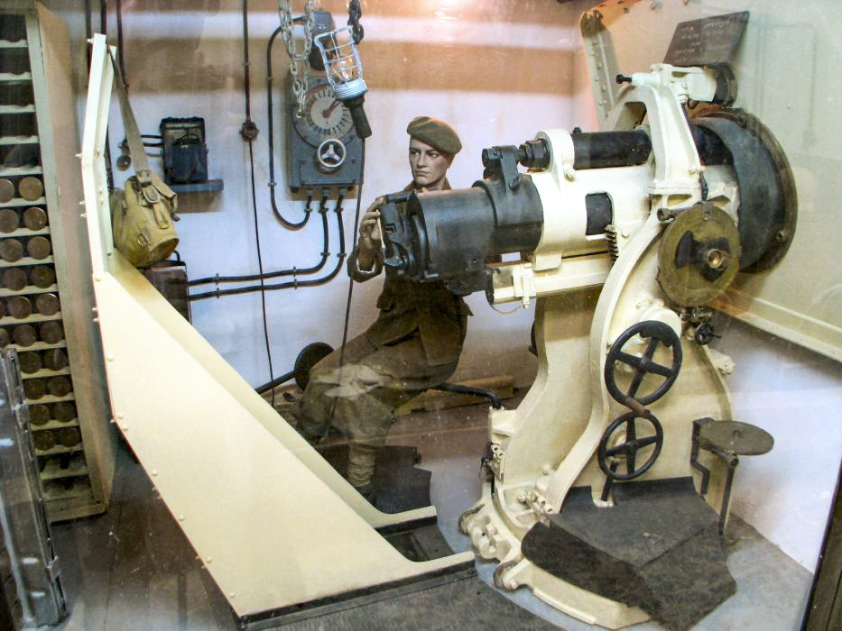 Ligne Maginot - Canon de 75 modèle 29 - Musée de Fermont