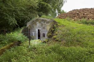 Ligne Maginot - HOHLWEG (7°CM - 169°RIF) - (PC de Sous-Quartier) - En raison de l’avancée des travaux de construction, l'avenir semble a ce jour indécis pour ce PC.