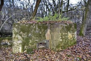 Ligne Maginot - CB280 - RETTELBOURG 2 - (Blockhaus pour arme infanterie) - Façade créneau de tir