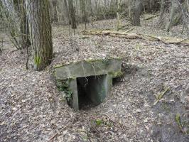 Ligne Maginot - WELSCHENBERG OUEST 2 - (Blockhaus pour arme infanterie) - L'entrée du blockhaus.