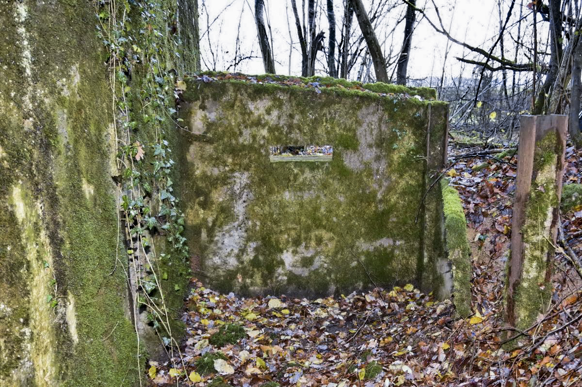 Ligne Maginot - CB280 - RETTELBOURG 2 - (Blockhaus pour arme infanterie) - Façade de l'entrée