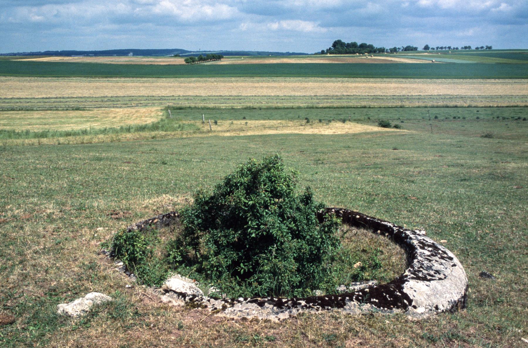 Ligne Maginot - AT30 - (Cuve pour arme d'infanterie) - 