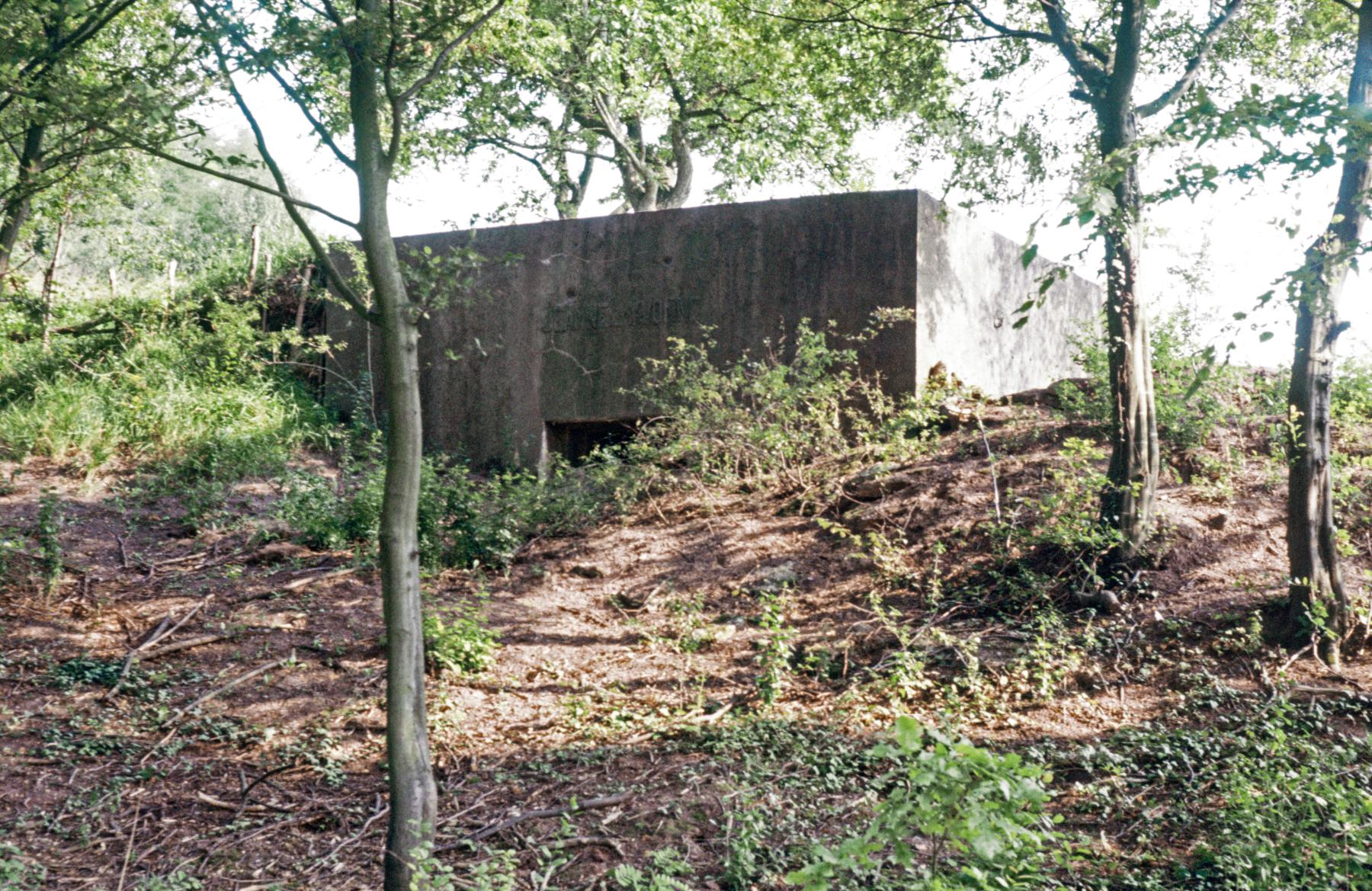 Ligne Maginot - BB33B - JEANNE YVONNE - (Blockhaus pour canon) - La façade