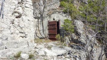 Ligne Maginot - BAISSE DE SCUVION - (Ouvrage d'infanterie) - Le bloc entrée avec la 'cuisine' à gauche