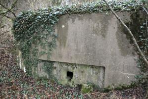 Ligne Maginot - BB236 - GALBERG SUD - (Blockhaus pour arme infanterie) - Créneau latéral