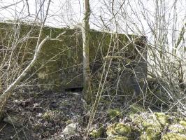 Ligne Maginot - MUEHLENBACH 2 - (Blockhaus pour arme infanterie) - La façade de tir du blockhaus.