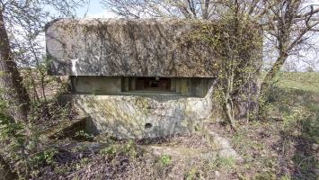 Ligne Maginot - KOHLFELD - (Blockhaus pour canon) - Façade de la chambre de tir 