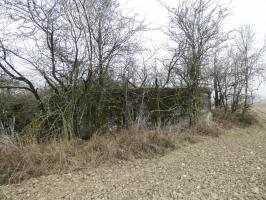 Ligne Maginot - ELSENBERG 1 - (Casemate d'infanterie - Simple) - Le blockhaus vu depuis l'Est.