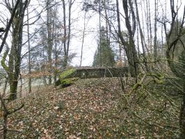 Ligne Maginot - ELSENBERG 8 - (Blockhaus pour canon) - Une vue d'ensemble du blockhaus.