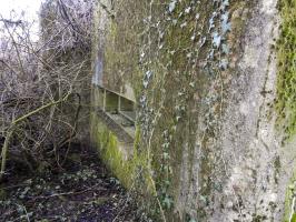 Ligne Maginot - KLEIBORN NORD - (Blockhaus pour canon) - La façade de tir du blockhaus.