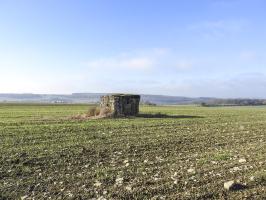 Ligne Maginot - WITZ 1 - (Blockhaus pour arme infanterie) - Le blockhaus pour FM.