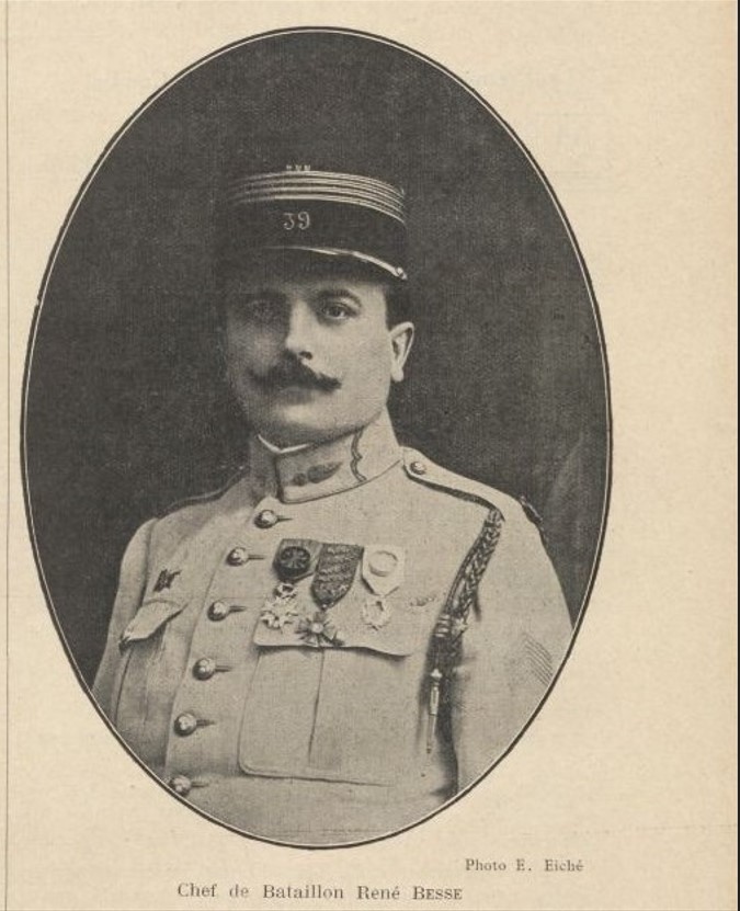 Ligne Maginot - BESSE Jean Joseph René, Général de brigade - CB Besse au 4° Btn du Levant en janvier 1927