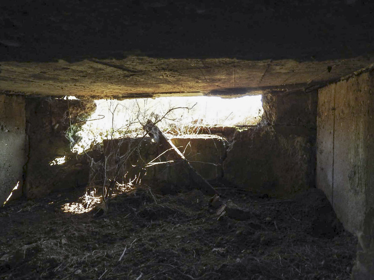 Ligne Maginot - MUEHLENBACH 8 - (Observatoire indéterminé) - L'intérieur de l'observatoire.