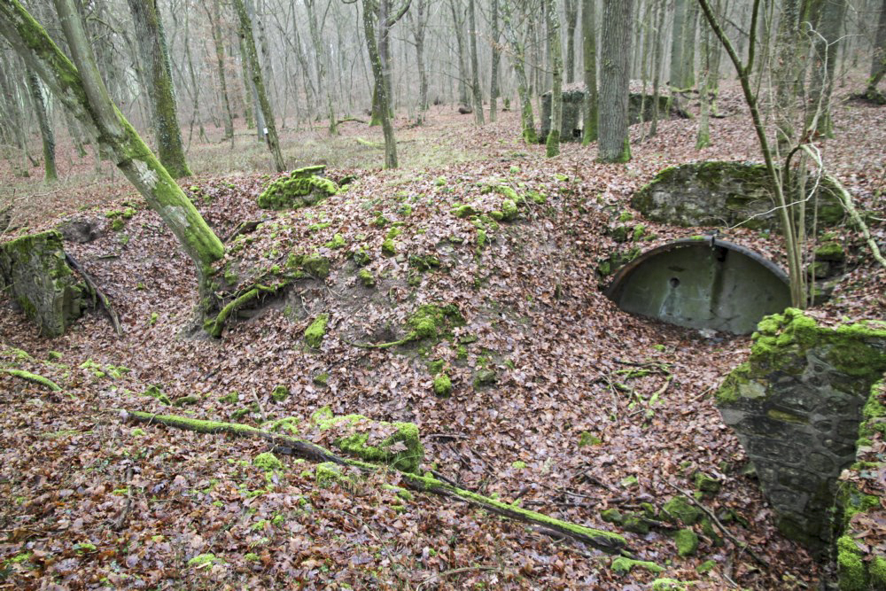 Ligne Maginot - ROCKERTEN (QUARTIER BOIS D'OTTONVILLE - III/161°RIF) - (PC de Quartier) - 