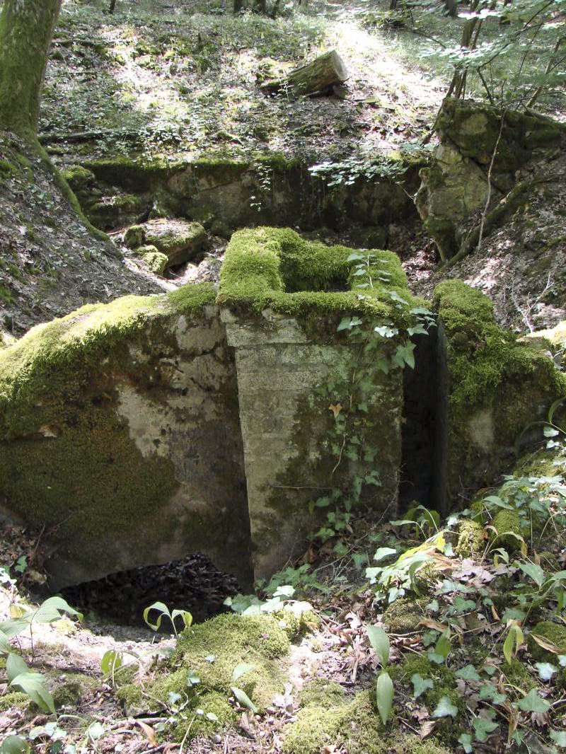 Ligne Maginot - ROCKERTEN (QUARTIER BOIS D'OTTONVILLE - III/161°RIF) - (PC de Quartier) -       