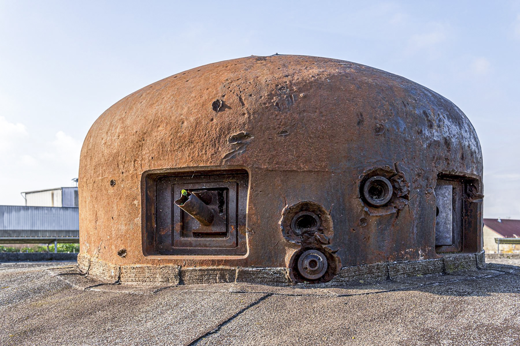 Ligne Maginot - 35/3 - MARCKOLSHEIM SUD - (Casemate d'infanterie - Double) - Cloche GFM