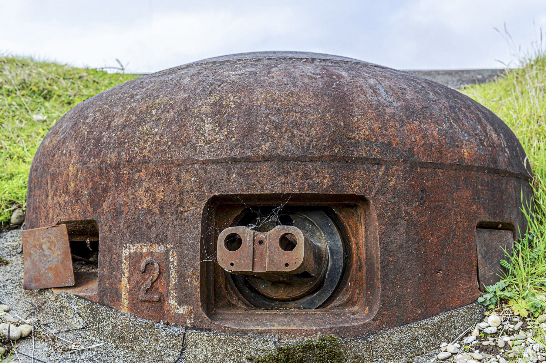 Ligne Maginot - 35/3 - MARCKOLSHEIM SUD - (Casemate d'infanterie - Double) - Cloche JM