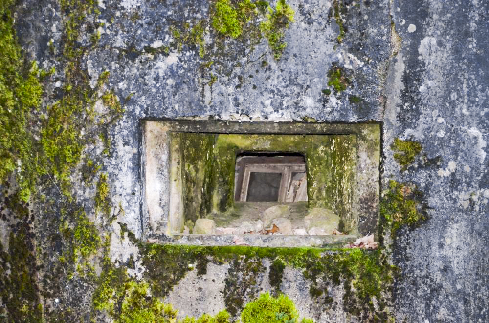 Ligne Maginot - OLTINGUE NORD 1 - (Blockhaus pour arme infanterie) - Créneau FM ou mitrailleuse