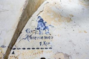 Ligne Maginot - FORT LEFEBVRE - (Divers) - Chambre de troupe
Décoration allemande
