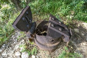 Ligne Maginot - OBERWALD SUD OUEST - (Observatoire d'infanterie) - Ouverture pour jumelle périscopique