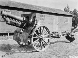 Ligne Maginot - Canon de 155 mm C Modèle 1917 Schneider - 