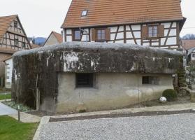 Ligne Maginot - ROTT CENTRE - (Blockhaus pour canon) - Pendant les travaux