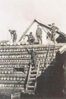 Ligne Maginot - RUE DU RUISSEAU - (Blockhaus pour arme infanterie) - Le blockhaus en construction