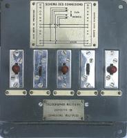 Ligne Maginot - Dispositif de connexion multiple - Facade avant du dispositif